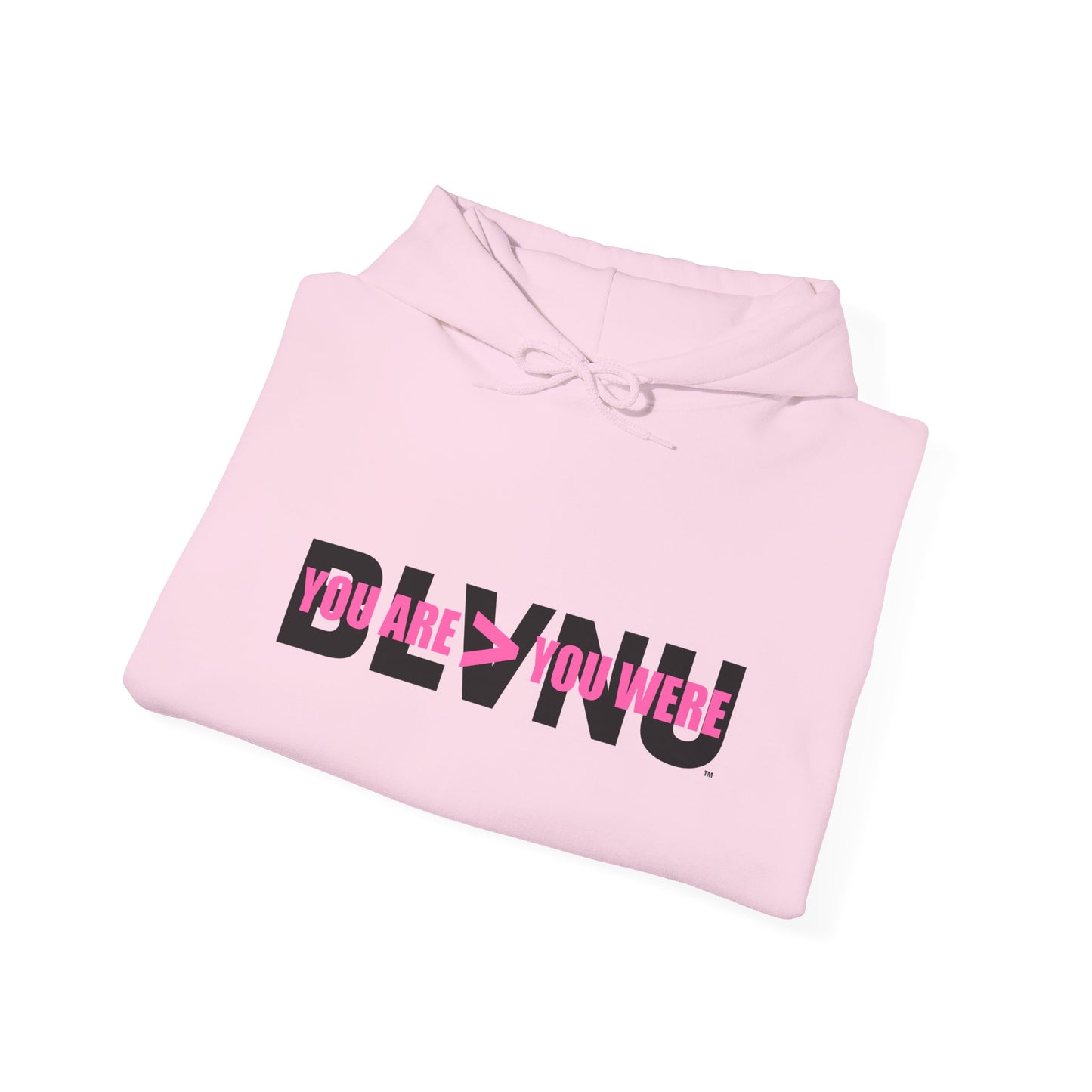 BLVNU - You Are > You Were (Pink) - Unisex Heavy Blend™ Hooded Sweatshirt