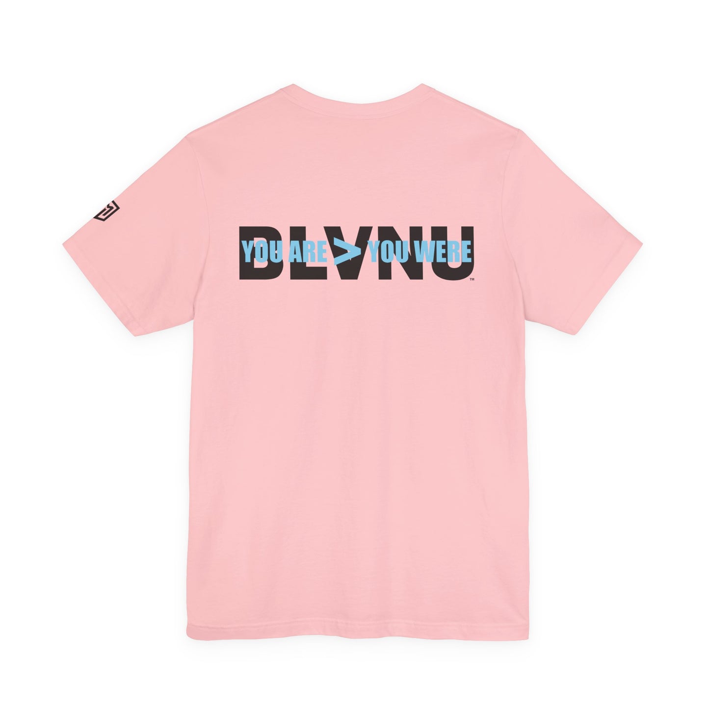 BLVNU - You Are > You Were (Light Blue) Unisex Jersey Short Sleeve Tee