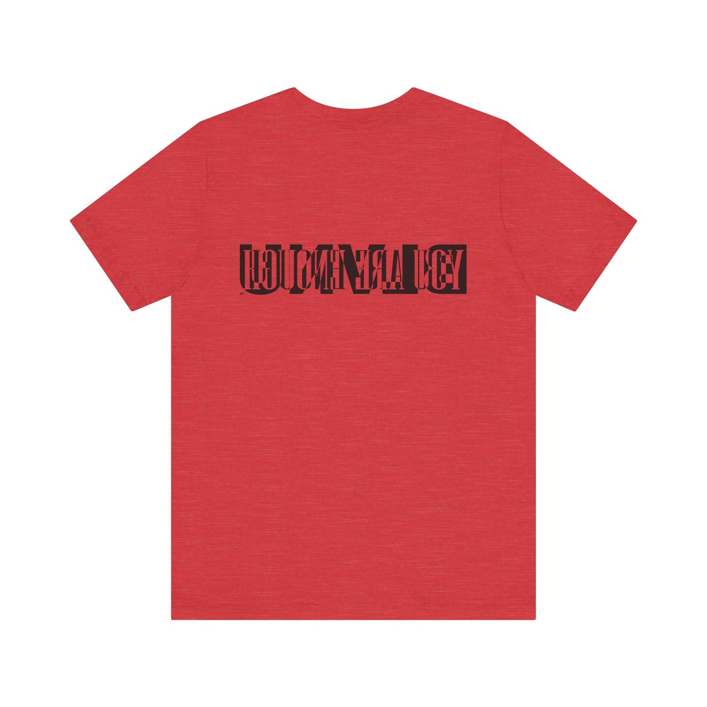 BLVNU - You Are Enough - Unisex Jersey Short Sleeve Tee