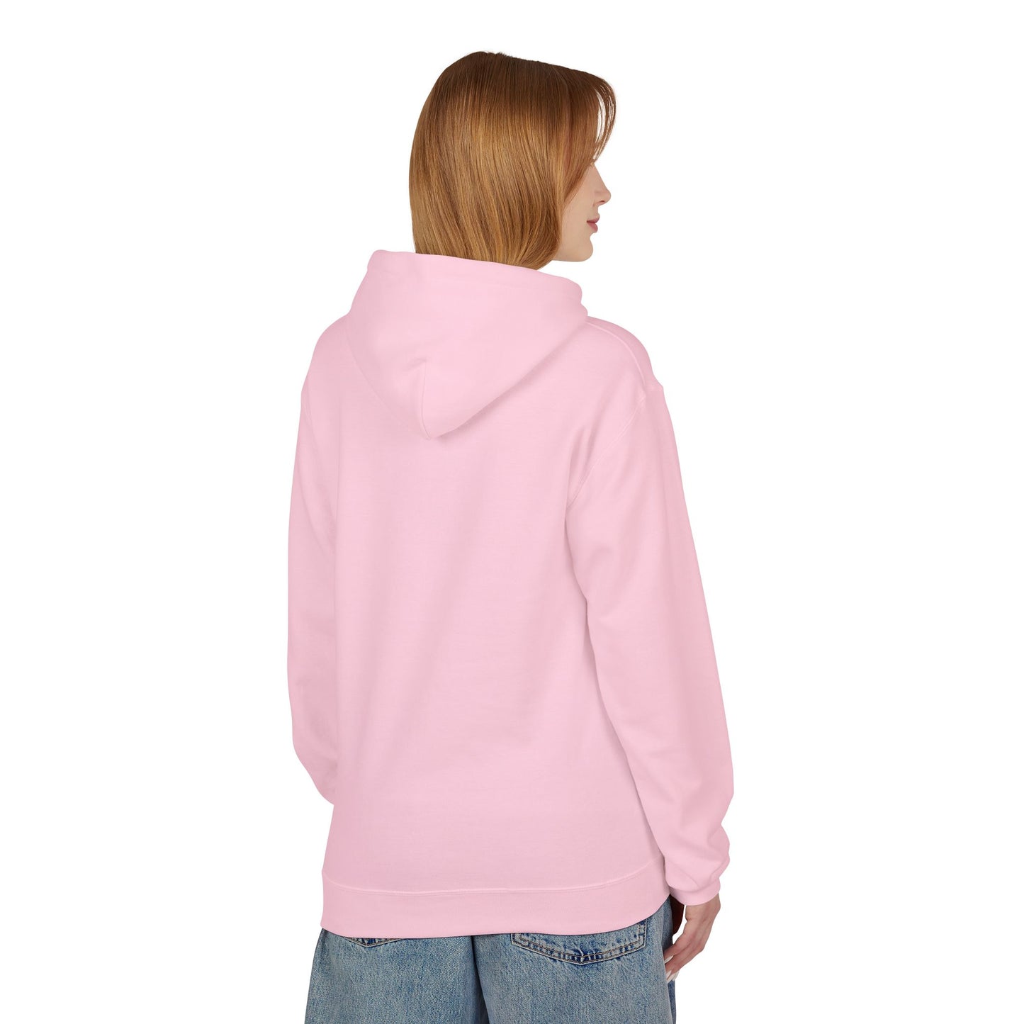 BLVNU - Reset Restart Refocus (Pink) Unisex Midweight Softstyle Fleece Hoodie