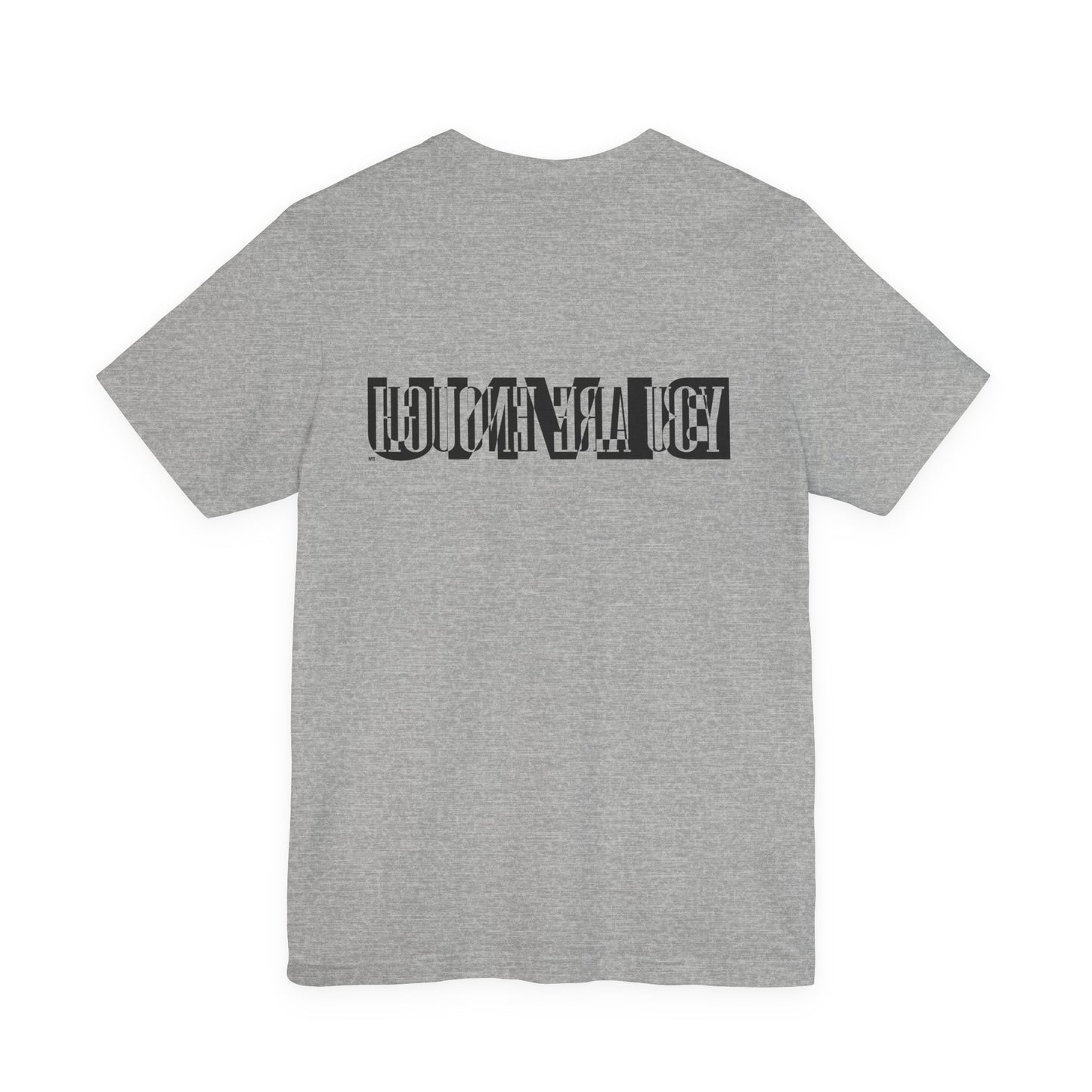 BLVNU - You Are Enough - Unisex Jersey Short Sleeve Tee