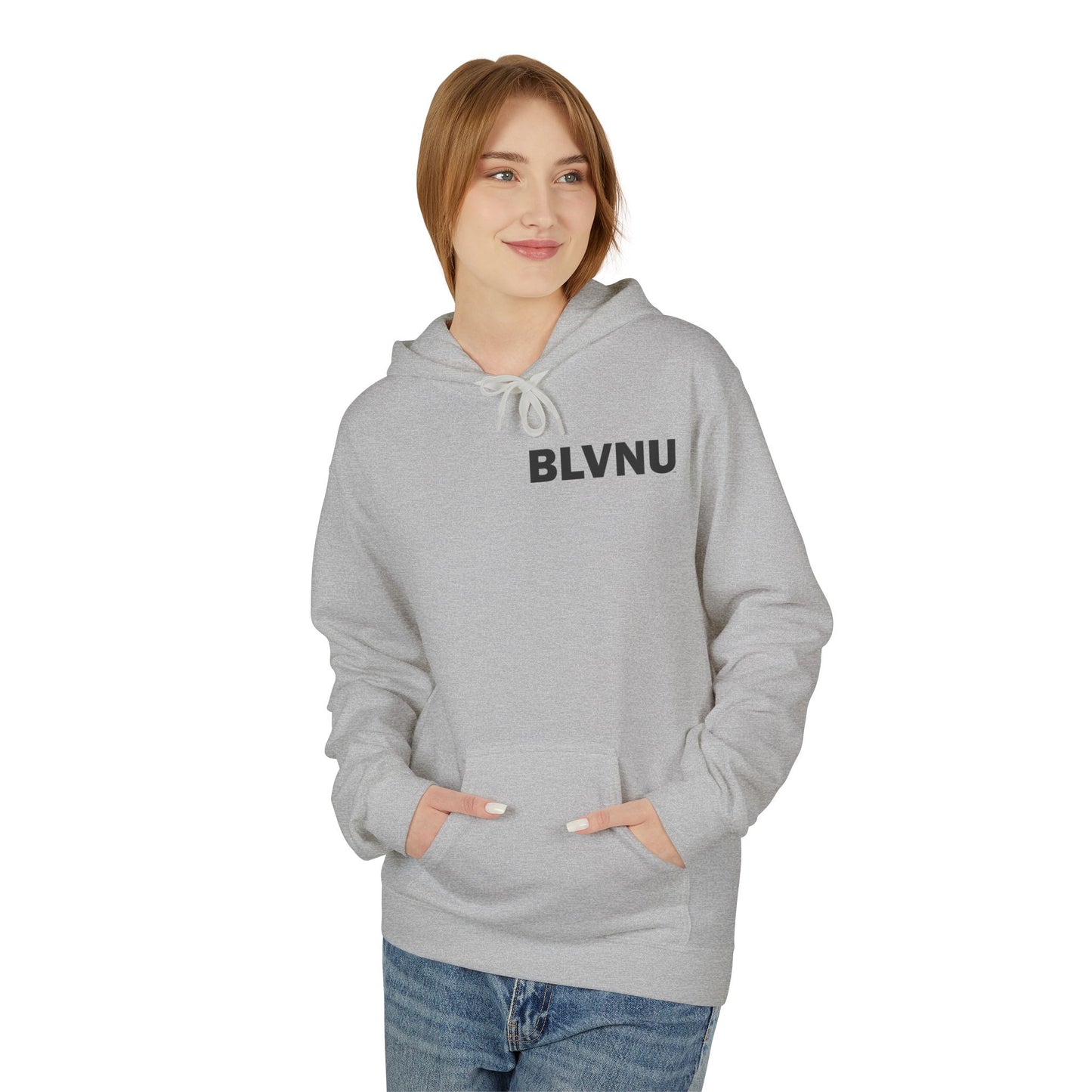 BLVNU - Reset Restart Refocus - Unisex Midweight Softstyle Fleece Hoodie