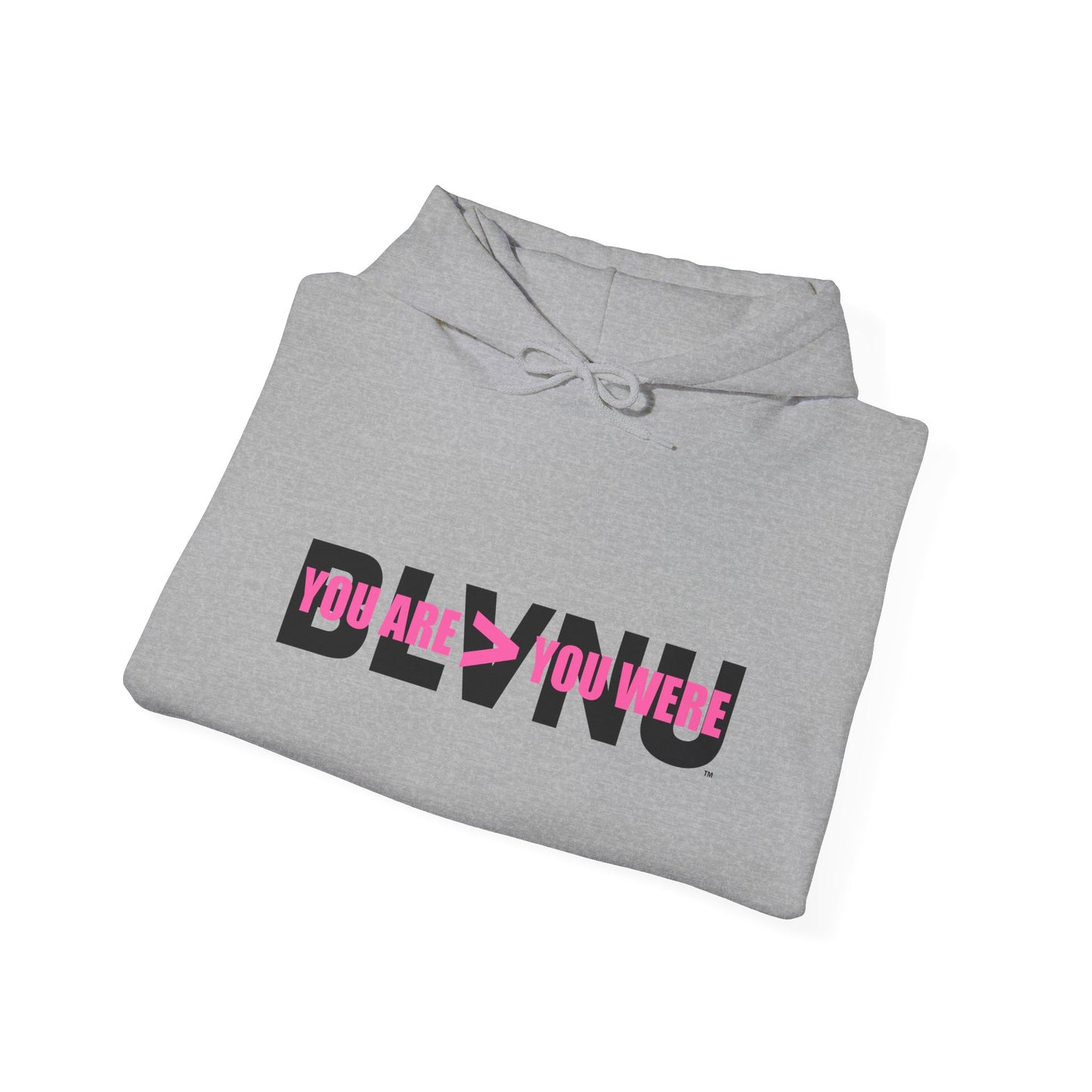 BLVNU - You Are > You Were (Pink) - Unisex Heavy Blend™ Hooded Sweatshirt