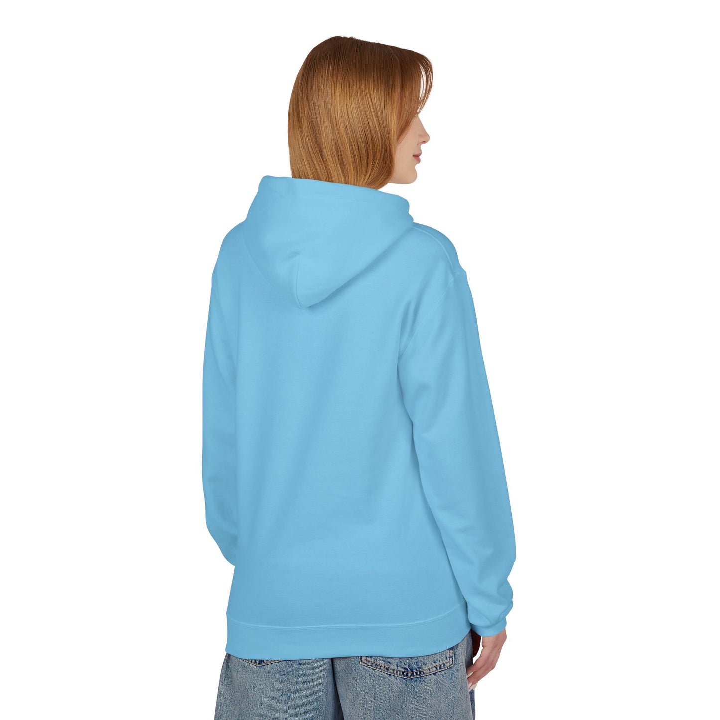 BLVNU - Reset Restart Refocus (Pink) Unisex Midweight Softstyle Fleece Hoodie