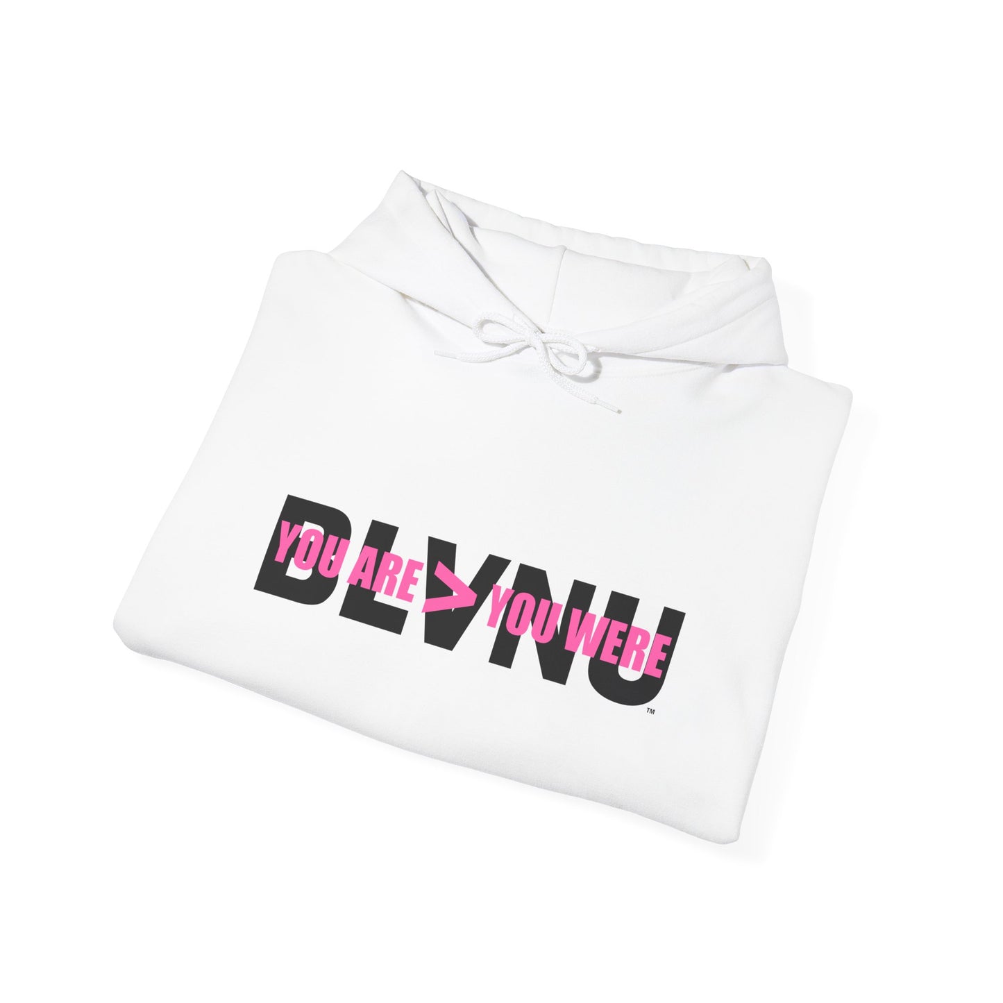 BLVNU - You Are > You Were (Pink) - Unisex Heavy Blend™ Hooded Sweatshirt