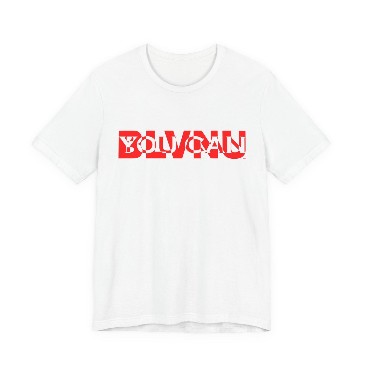 BLVNU - You Can (RED) - Unisex Jersey Short Sleeve Tee