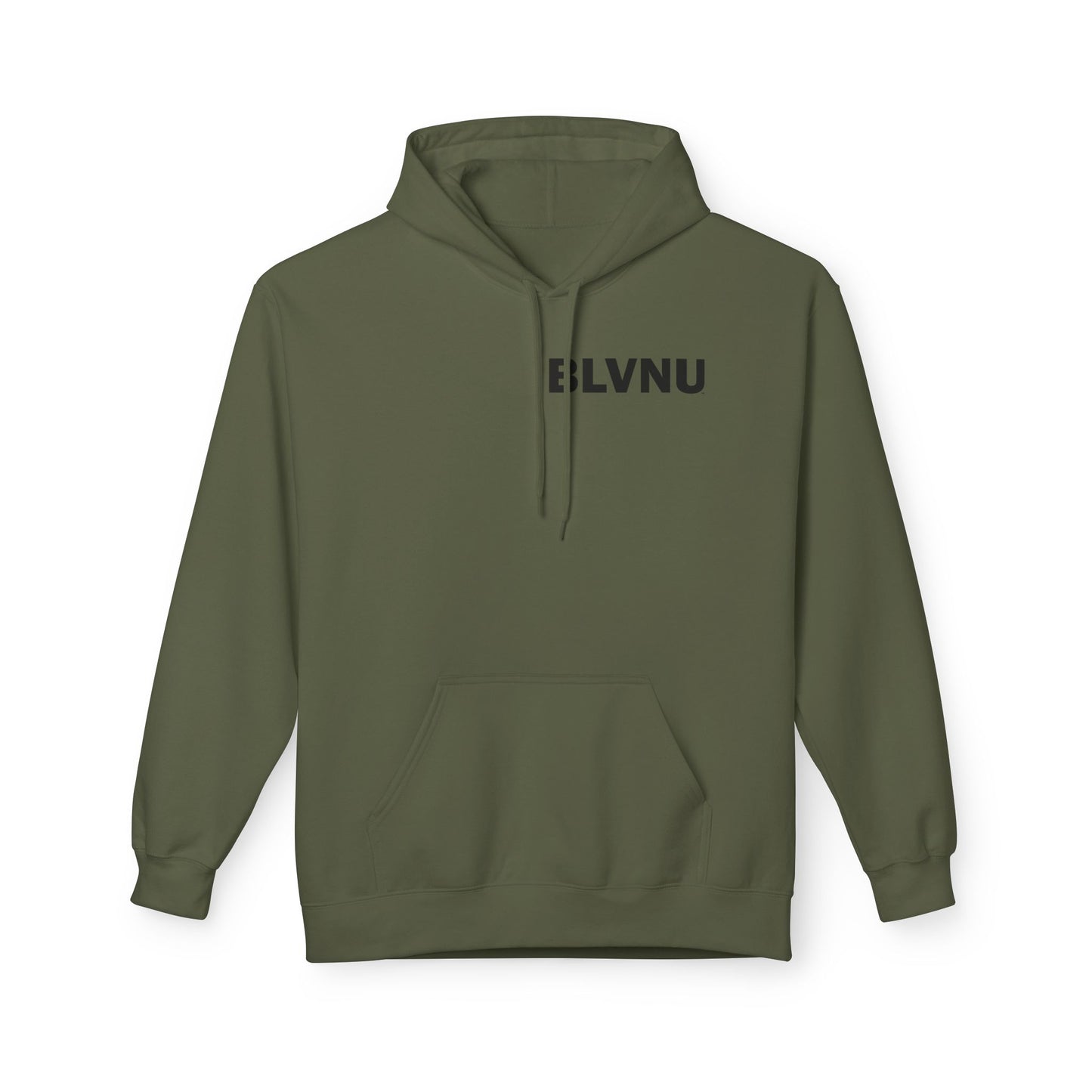 BLVNU - Reset Restart Refocus - Unisex Midweight Softstyle Fleece Hoodie