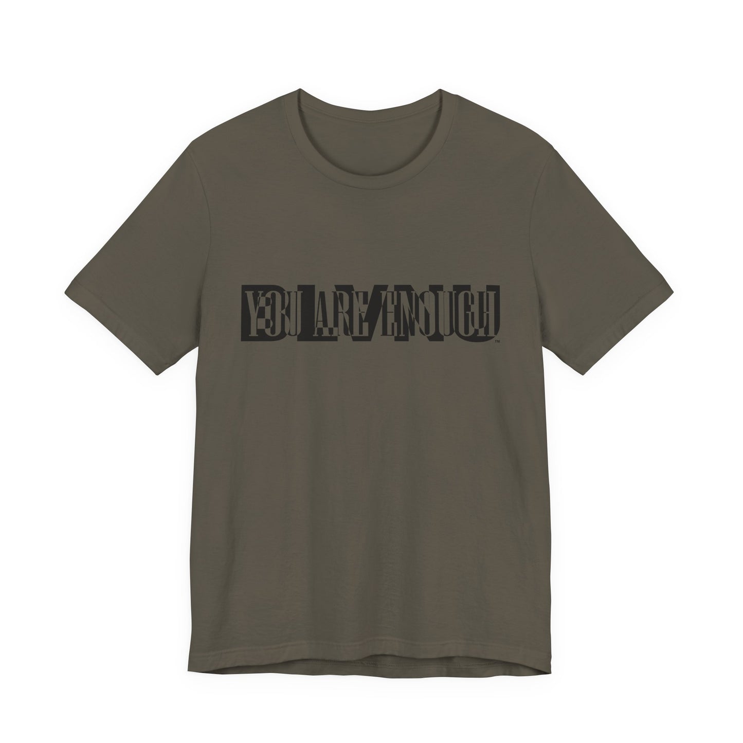 BLVNU - You Are Enough - Unisex Jersey Short Sleeve Tee