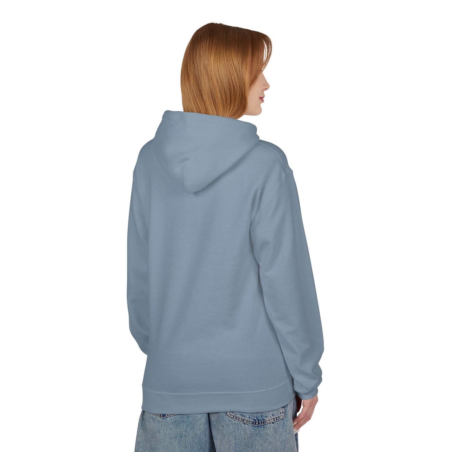 BLVNU - Reset Restart Refocus (Pink) Unisex Midweight Softstyle Fleece Hoodie
