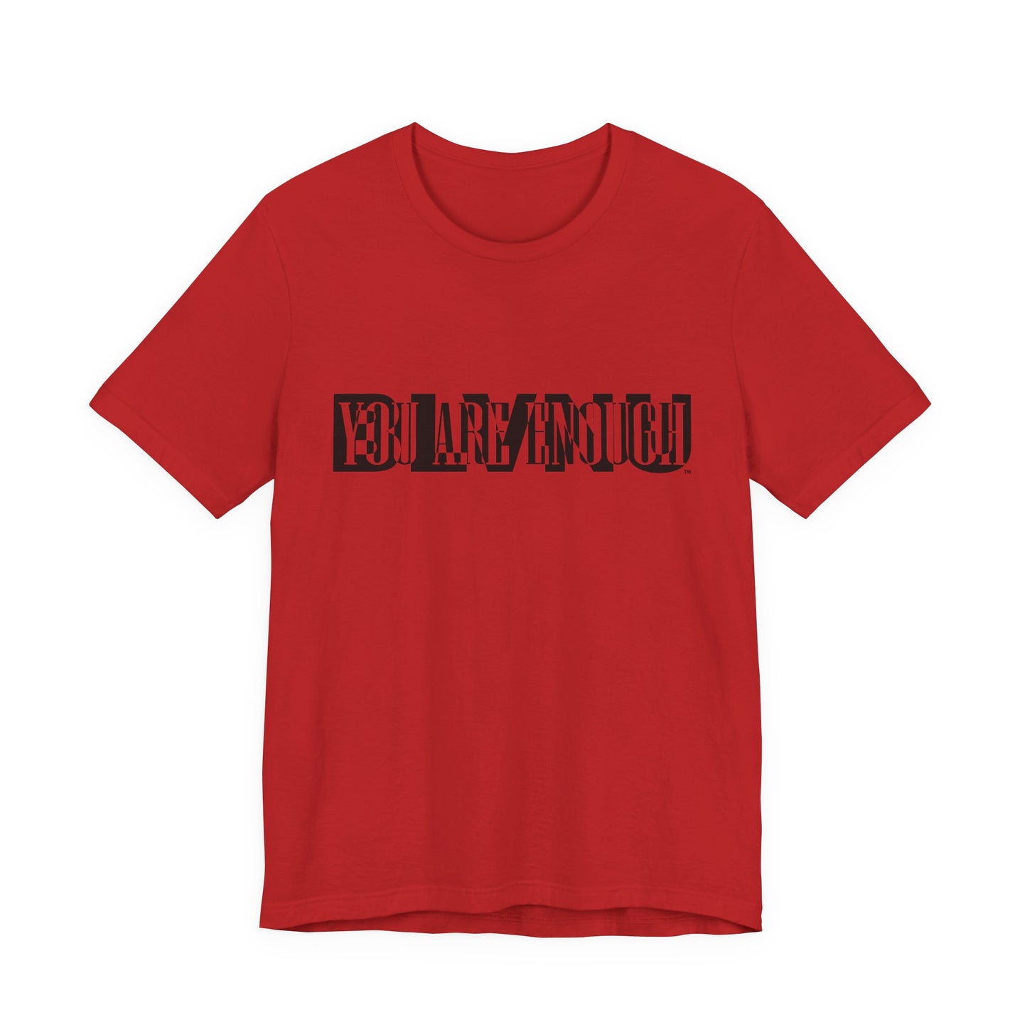 BLVNU - You Are Enough - Unisex Jersey Short Sleeve Tee