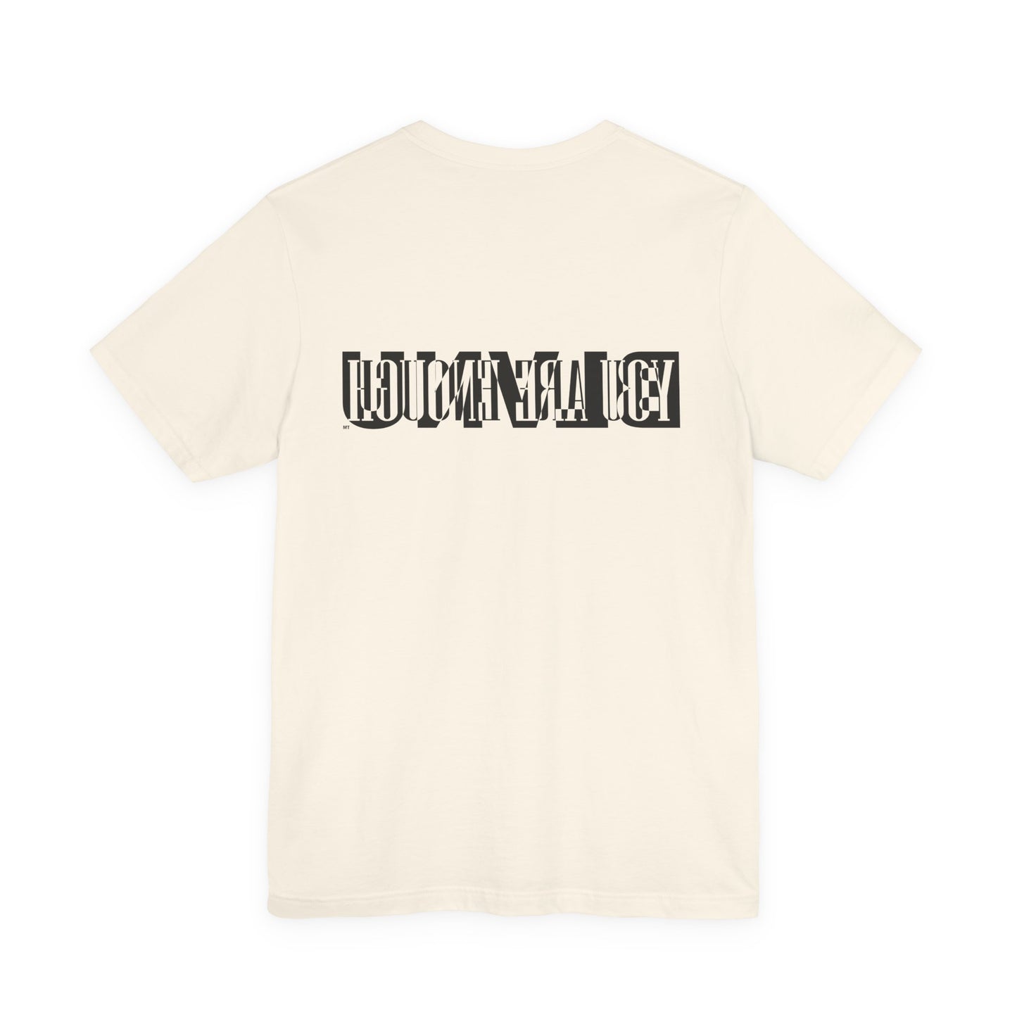 BLVNU - You Are Enough - Unisex Jersey Short Sleeve Tee